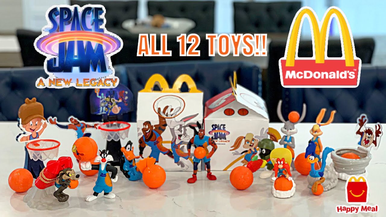 Space Jam Mcdonalds Toys 2021 Daffy Duck - Hans Vue