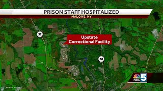 Mutiple NY prison staff members taken to hospital after exposure to unknown substance