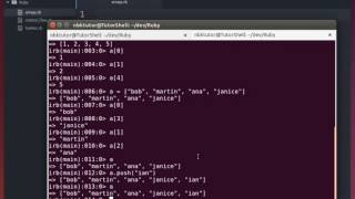 Learn Ruby Arrays Intro (Computer Programming Coding Tutorial)