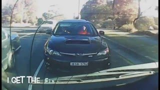 Tailgating Subaru WRX funny Fail