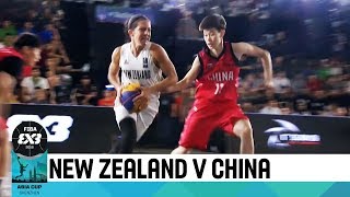 New Zealand vs China - Final - Women's Full Game - FIBA 3x3 Asia Cup 2018