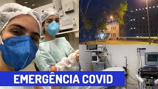 VLOG DE ROTINA DE RESIDENTE NA PANDEMIA l SALA DE EMERGÊNCIA