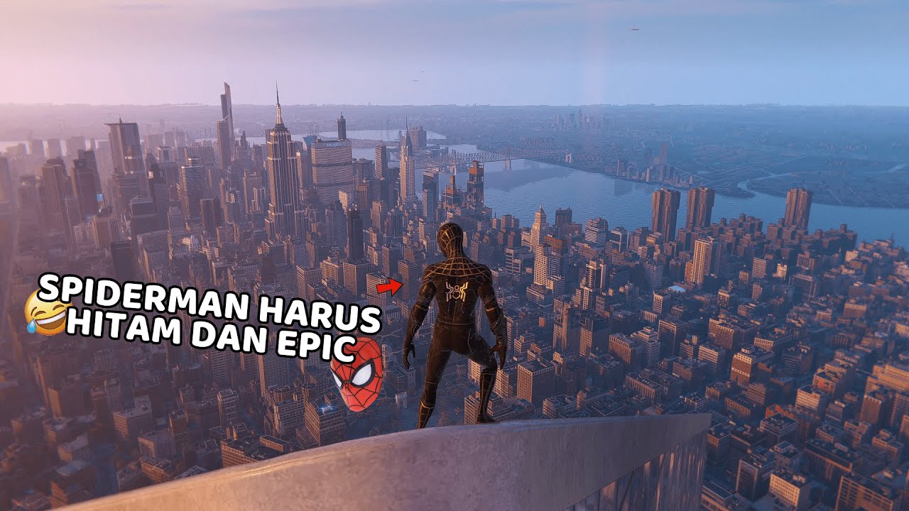 Misi Epic Si Spiderman Hitam Spiderman Remastered Youtube