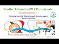 Feedback from the ICFP Participants: Compilation 1