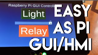 Fullscreen Raspberry Pi GUI (HMI) Using PySimpleGUI