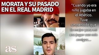 Morata: "Estaba en el REAL MADRID y soñaba con jugar en el ATLÉTICO" | DIARIO AS