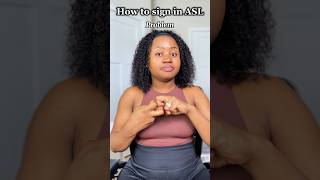 How to sign “problem” in #asl