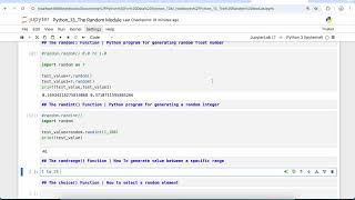 The randrange() Function in Python | How To generate value between a specific range in Python