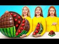 تحدي لوحة كبيرة أو متوسطة أو صغيرة | المأجورون المطبخ مضحك Jelly DO Challenge