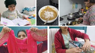 नंद और दोस्तों के Gifts.. नयी साड़ी 🥻 ले ली.. बच्चों के साथ पूरा दिन