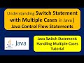Understanding Switch Statement with Multiple Cases in Java| Java Control Flow Statements