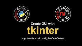 Tkinter label, button, text input