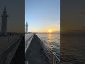 湘南の朝をお届け shorts 江ノ島 海 朝焼け 朝日 enoshima sunset sea sunrise 灯台 湘南港灯台