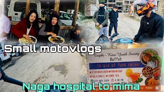 Small motovlogs naga hospital to mima paddy field Kohima