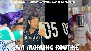 My REAL 5AM HighSchool Morning Routine | life update, grwm, skin care ft. Dossier