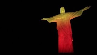 Rio's Christ The Redeemer Statue Glows Red On World AIDS Day