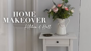 Home Makeover | Kitchen \u0026 Hall Update - Small changes, big differences