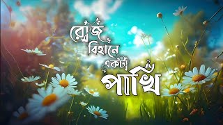 রোজ বিহানে একটা পাখি আল্লাহ আল্লাহ ডাকে | Roj Bihane ekta pakhi | Muntasir Rupom |