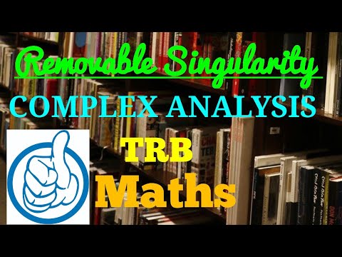 Removable Singularity Complex Analysis Trb Polytechnic Mathematics