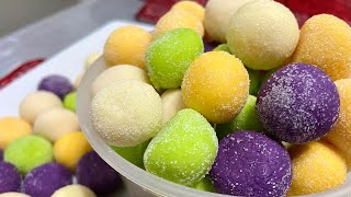 Paano gumawa ng Flavoured Pastillas? Ube, Mango at Pandan, Sarap! 💜💛💚