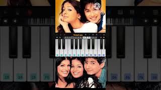 Ishq Vishq Pyaar Vyaar | Alka Yagnik | Kumar Sanu | Amrita Rao | Shahid Kapoor #shorts #piano #2023