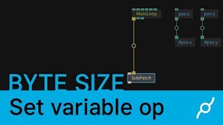 Set variable op tutorial - byte size