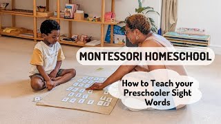 How to Help Your Preschooler Learn Sight Words with Ease