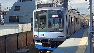 横浜高速鉄道みなとみらい線Y500系Y513F各駅停車和光市行き新丸子駅発車(2023/4/16)