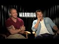 Tom Hardy (Bane), Nick Nolte, Joel Edgerton interview - WARRIOR movie - UFC MMA