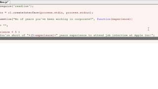 05. User Input Using readline Module: Node.js