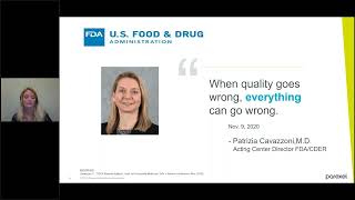 FDA’s KASA Initiative  Criticality of Quality Oversight and Risk Mitigation