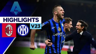 AC MILAN vs INTER MILAN | Derby cực căng - Phản công thần tốc, người hùng De Vrij | Serie A 24/25