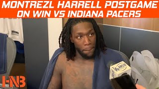 (Full) Montrezl Harrell Postgame on LA Clippers win vs Indiana Pacers | Hoops & Brews