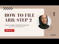 How to File Arbitration- Step 2