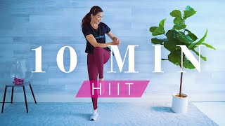 10 Minute Low Impact HIIT Workout for Beginners & Seniors