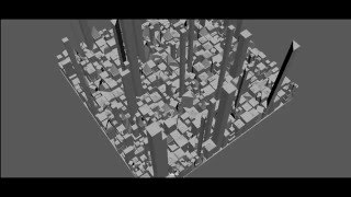 Procedural City Generator Python/Maya