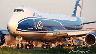 AirBridgeCargo Airlines (ABC) Boeing 747-8F (VQ-BRJ) taxiing at AMS/EHAM (Amsterdam Schiphol)