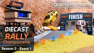 Diecast Rally Racing | Event 1 (pt. 2) Qualifying Round