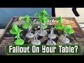 Fallout Wasteland Warfare Starter Set Unboxing 2022. The table top miniatures skirmish game.