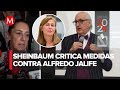 Claudia Sheinbaum opina sobre la detención de Alfredo Jalife