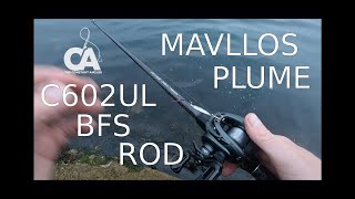 MAVLLOS PLUME C602UL BFS, AJING FISHING ROD - ON THE BANK REVIEW