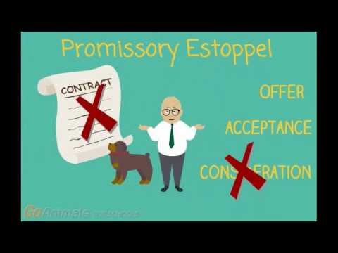 Promissory Estoppel - YouTube