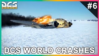 Tanks Destroying Bomber Planes and Crashing Compilation #6 - DCS World
