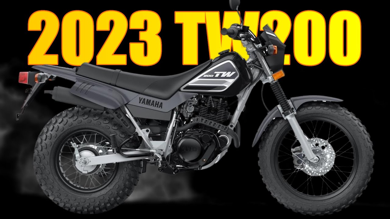 2023 YAMAHA TW200 DUAL PURPOSE FAT TIRES - YouTube