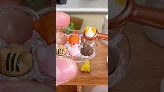 Mini kitchen set ASMR Mini cooking Re-ment #rement #minicooking #minifood #miniature