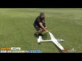 arrows *new* szd 54 2 m glider unbox fly and rebox by rcinformer