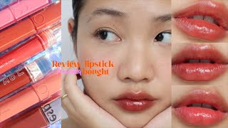 Review | random lipstick ep1 รีวิวลิปที่ซื้อใหม่ช่วงนี้ romand espoir candylab etc.