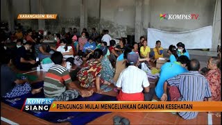 Pengungsi Gunung Agung Mulai Terpapar Penyakit