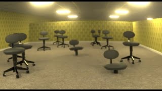 Backrooms - found footage \weird chairs\ level 0