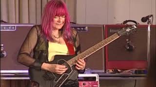 Female Guitarist Shredmistress Rynata | NAMM Event | Burns Flyte Guitar